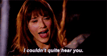 Parks And Rec Ann Perkins GIF - Parks And Rec Ann Perkins I Couldnt Quite Hear You GIFs