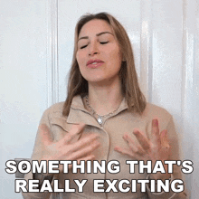 Something Thats Really Exciting Tracy Kiss GIF - Something Thats Really Exciting Tracy Kiss Something Extremely Exciting GIFs
