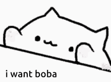 Bongo Cat I Want Boba GIF - Bongo Cat I Want Boba Boba GIFs