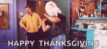Happy Thanksgiving Joey GIF - Happy Thanksgiving Joey Friends GIFs