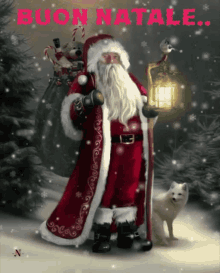 Buon Natale Merry Christmas GIF - Buon Natale Merry Christmas Santa Clause GIFs