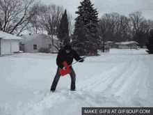 Snowday Shovel GIF - Snowday Shovel Guitar GIFs