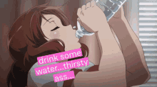 Drink Some Water Hydrate GIF - Drink Some Water Hydrate Sound Euphonium GIFs