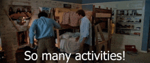 So Many Activities Step Brothers GIF