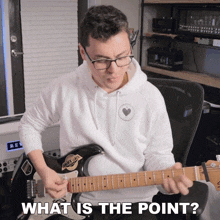What Is The Point Hunter Engel GIF - What Is The Point Hunter Engel Agufish GIFs