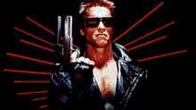 Terminator Arnie GIF - Terminator Arnie Gun GIFs