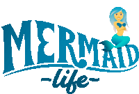 Mermaid Life Joypixels Sticker - Mermaid Life Joypixels Mermaid Lifestyle Stickers