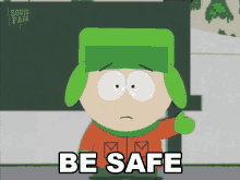 Be Safe Kyle Broflovski GIF - Be Safe Kyle Broflovski South Park GIFs