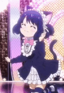 Cat girl Cyan anime dance - Show by Rock - Coub - The Biggest Video Meme  Platform