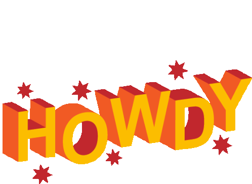 Howdy Hello Sticker - Howdy Hello Hey There Stickers