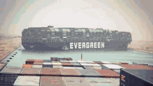 Evergiven Suez Blocked GIF - Evergiven Suez Blocked Suez GIFs