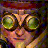 a close up of a person 's face with goggles on