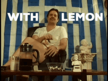 Mr Panos With Lemon GIF - Mr Panos With Lemon Greek Easter GIFs
