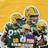 Minnesota Vikings Vs. Green Bay Packers Pre Game GIF