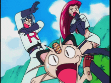 Team Rocket Pokemon GIF - Team Rocket Pokemon Anime GIFs