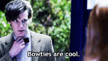 Bowties Are Cool Matt Smith GIF - Bowties Are Cool Matt Smith Whovia GIFs