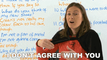 I Don'T Agree With You Jade Joddle GIF - I Don'T Agree With You Jade Joddle Engvid GIFs