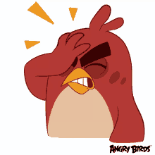 Angry Bird Facepalm GIF - Angry Bird Facepalm Ugh GIFs