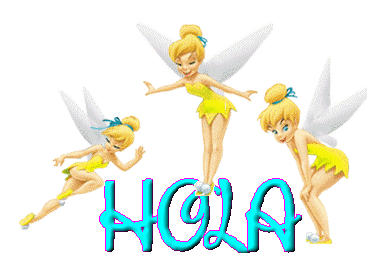 Hola Tinker Bell Sticker - Hola Tinker Bell Fairy Stickers