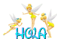 Hola Tinker Bell Sticker - Hola Tinker Bell Fairy Stickers