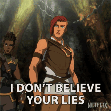 I Dont Believe Your Lies Teela GIF - I Dont Believe Your Lies Teela Andra GIFs