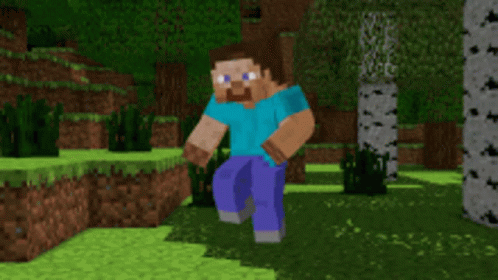 Steve Minecraft Gif Steve Minecraft Dance Descubrir Y Compartir Gifs