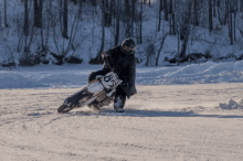 Bikes On Ice Slip N Slide GIF