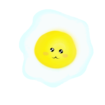 23 Interesting funny poached egg emoji gifs free download