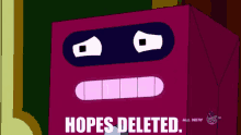Hopes Deleted GIF - Hopeless Hopes Deleted Robot GIFs