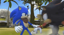 Sonic Sonic The Hedgehog GIF - Sonic Sonic The Hedgehog Shadow The Hedgehog GIFs