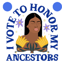 Indigenous Vote Milwaukee Sticker - Indigenous Vote Milwaukee Wisconsin Election Stickers