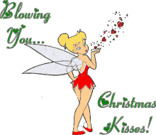 christmas kiss blowing you christmas kisses merry christmas