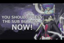 Soji Soji Rikuta GIF - Soji Soji Rikuta You Should Press The Sub Button Now GIFs