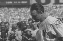 Lou Gehrig Luckiest Man GIF - Lou Gehrig Luckiest Man Yankees GIFs