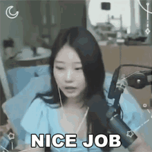 Nice Job Jessica Kim GIF - Nice Job Jessica Kim Well Done GIFs