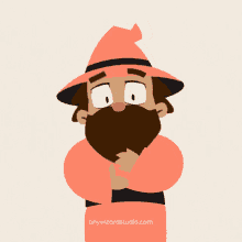 Beard Tiny Wizard Studio GIF