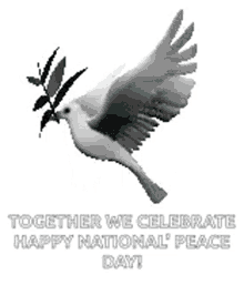 Peace Dove GIF - Peace Dove Happy National Peace Day GIFs