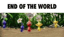 End Of The World Pikmin GIF - End Of The World Pikmin Mariacord GIFs