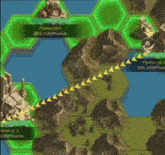 a screenshot of a video game shows a map with a castle in the middle and the number 120/120 on it