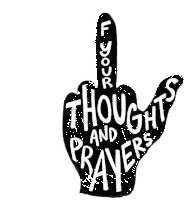 F Your Thoughts And Prayers Thoughts Sticker - F Your Thoughts And Prayers F You Thoughts Stickers