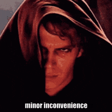 Anakin Skywalker Minor Inconvenience GIF - Anakin Skywalker Minor Inconvenience Bpd Swag GIFs