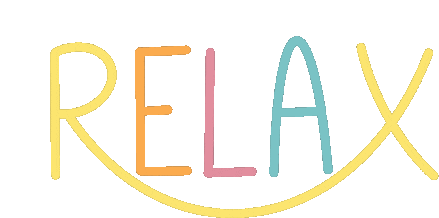 Relax Recharge Sticker - Relax Recharge Chill Stickers
