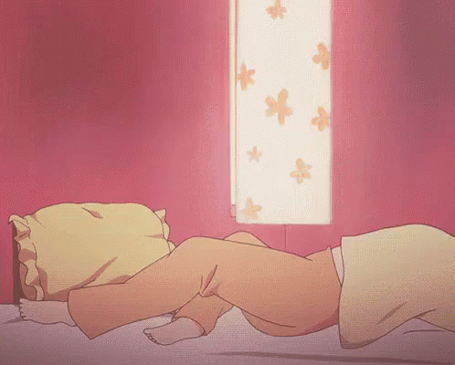  Anime Despertarse Pijama Cama Muy Buenos Días GIF