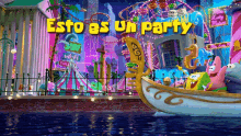 Esto Es Un Party Por Debajo Del Agua GIF - Esto Es Un Party Por Debajo Del Agua Spongebob GIFs