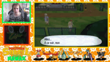 a screenshot of a video game with the words allez a ce soir mon on it