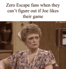 Zero Escape Fans GIF - Zero Escape Fans Joe GIFs