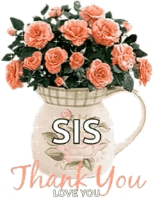 Thank You Flowers GIF - Thank You Flowers Sis GIFs