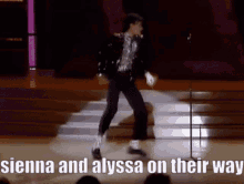 Michael Jackson Sienna And Alyssa GIF