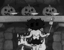 Betty Boop Halloween GIF - Betty Boop Halloween Jack O Lantern GIFs