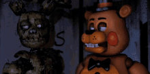 Staring Freddy GIF - Staring Freddy Looking At Each Other GIFs